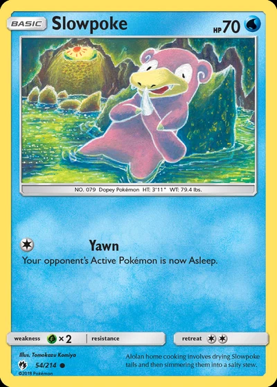 Slowpoke – Lost Thunder nr 054/214 (Standard)