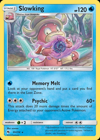 Slowking – Lost Thunder nr 055/214 (Standard)