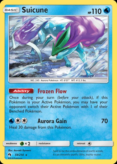 Suicune – Lost Thunder nr 059/214 (Standard)