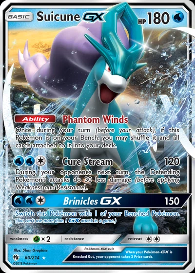 Suicune-GX – Lost Thunder nr 060/214 (Standard)
