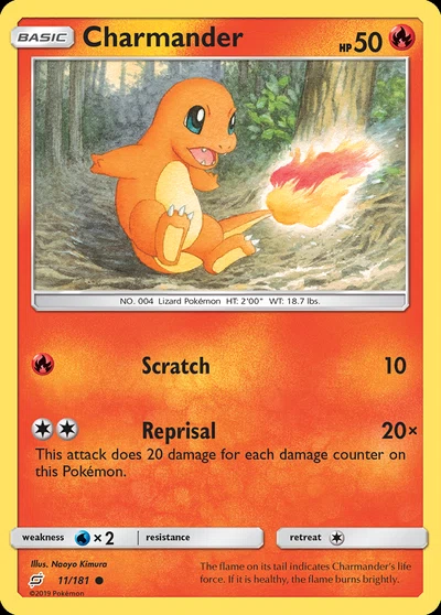 Charmander – Team Up nr 011/181 (Standard)