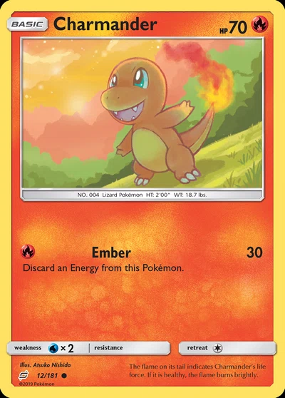 Charmander – Team Up nr 012/181 (Standard)