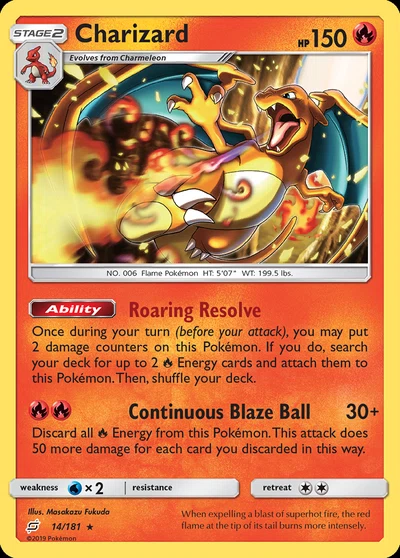 Charizard – Team Up nr 014/181 (Standard)
