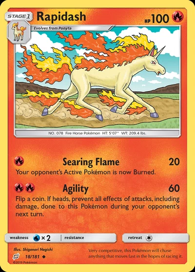 Rapidash – Team Up nr 018/181 (Standard)
