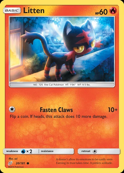 Litten – Team Up nr 020/181 (Standard)