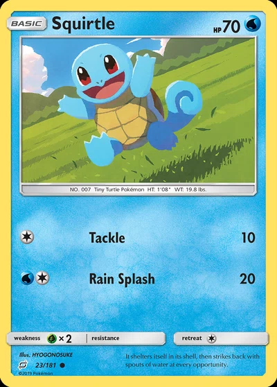 Squirtle – Team Up nr 023/181 (Standard)