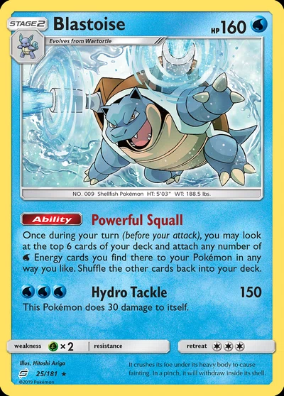 Blastoise – Team Up nr 025/181 (Standard)