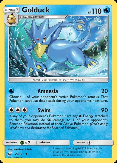 Golduck – Team Up nr 027/181 (Standard)