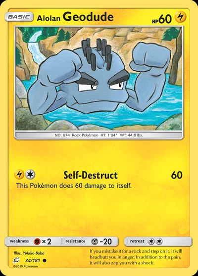 Alolan Geodude – Team Up nr 034/181 (Standard)