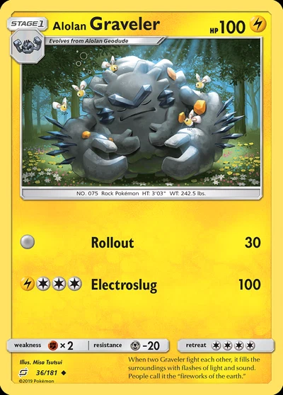 Alolan Graveler – Team Up nr 036/181 (Standard)