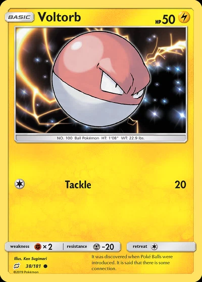 Voltorb – Team Up nr 038/181 (Standard)