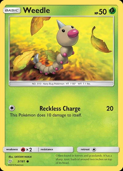 Weedle – Team Up nr 003/181 (Standard)