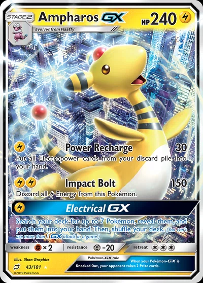 Ampharos-GX – Team Up nr 043/181 (Standard)