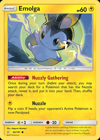 Emolga – Team Up nr 046/181 (Standard)