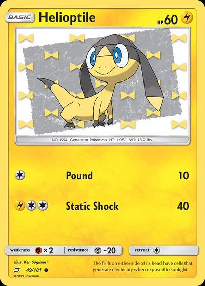 Helioptile – Team Up nr 049/181 (Standard)