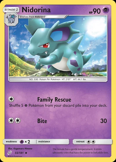 Nidorina – Team Up nr 055/181 (Standard)