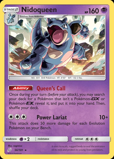 Nidoqueen – Team Up nr 056/181 (Standard)