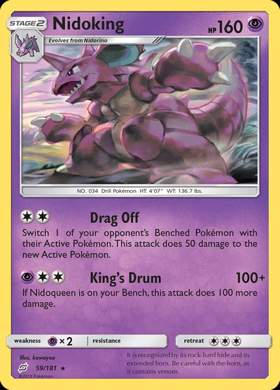 Nidoking – Team Up nr 059/181 (Standard)