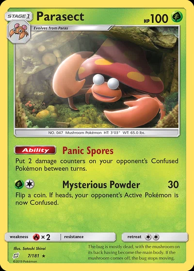 Parasect – Team Up nr 007/181 (Standard)