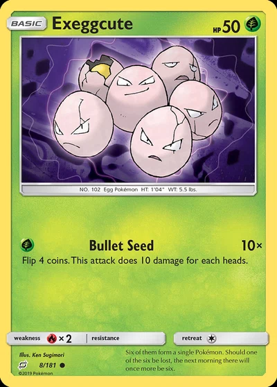 Exeggcute – Team Up nr 008/181 (Standard)