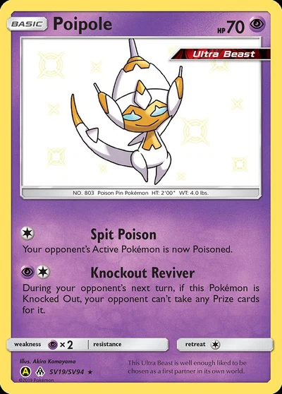 Poipole – Hidden Fates Shiny Vault nr SV19/SV94 (Standard)