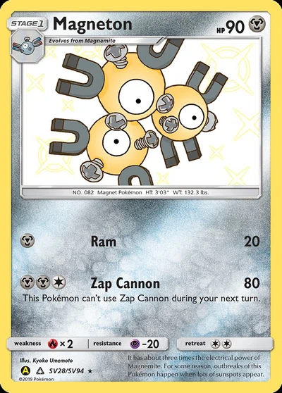 Magneton – Hidden Fates Shiny Vault nr SV28/SV94 (Standard)