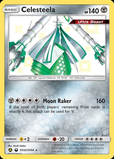 Celesteela – Hidden Fates Shiny Vault nr SV32/SV94 (Standard)