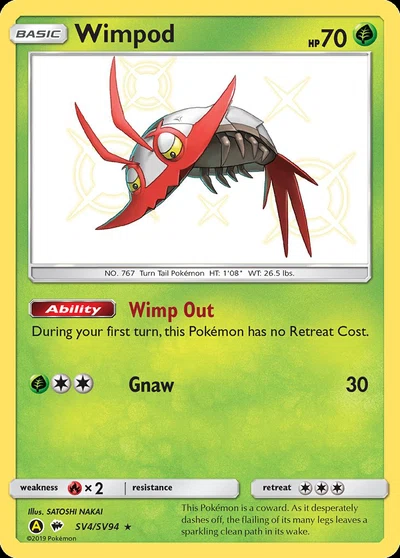Wimpod – Hidden Fates Shiny Vault nr SV4/SV94 (Standard)