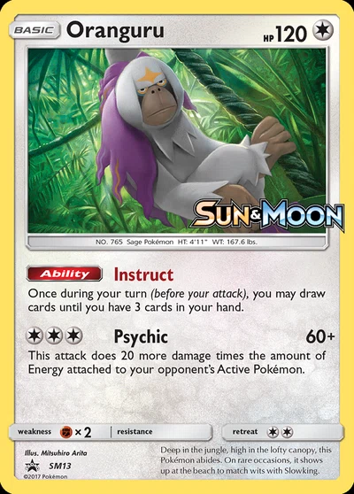 Oranguru – SM Black Star Promos nr SM13 (Standard)