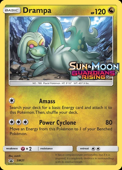 Drampa – SM Black Star Promos nr SM21 (Standard)
