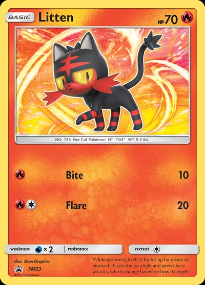 Litten – SM Black Star Promos nr SM23 (Standard)