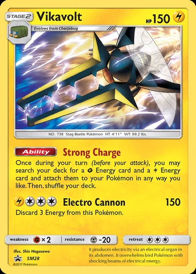 Vikavolt – SM Black Star Promos nr SM28 (Standard)