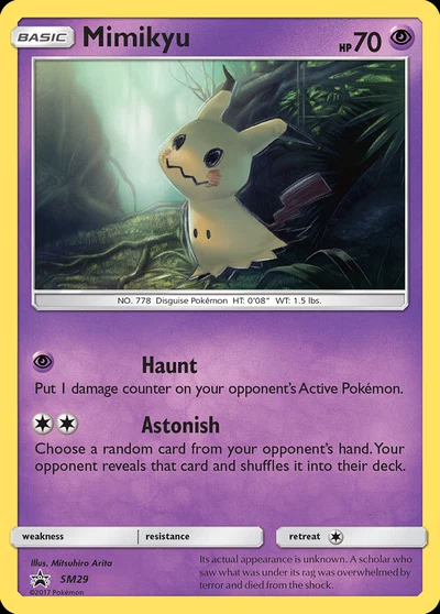 Mimikyu – SM Black Star Promos nr SM29 (Standard)