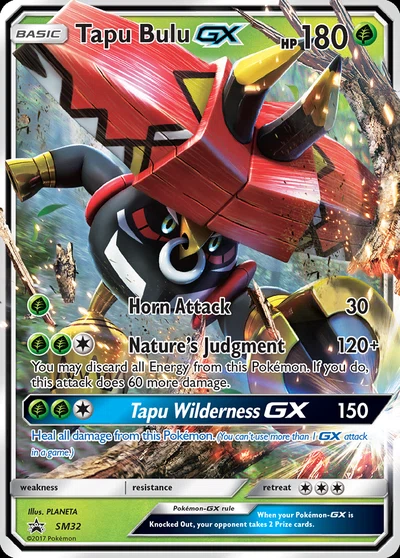 Tapu Bulu-GX – SM Black Star Promos nr SM32 (Standard)