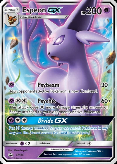 Espeon-GX – SM Black Star Promos nr SM35 (Standard)