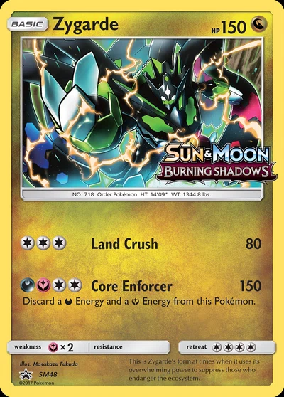 Zygarde – SM Black Star Promos nr SM48 (Standard)