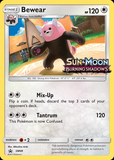 Bewear – SM Black Star Promos nr SM49 (Standard)