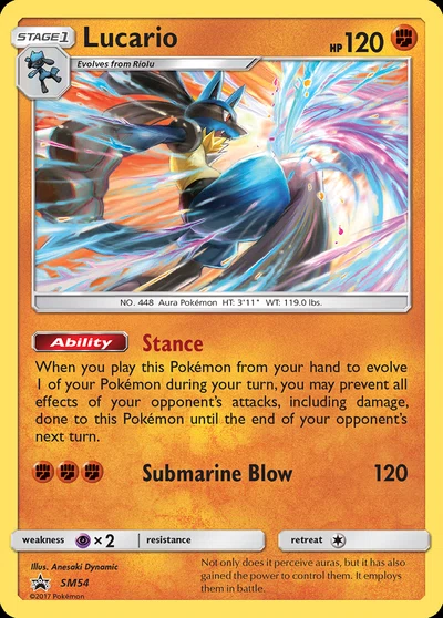 Lucario – SM Black Star Promos nr SM54 (Standard)