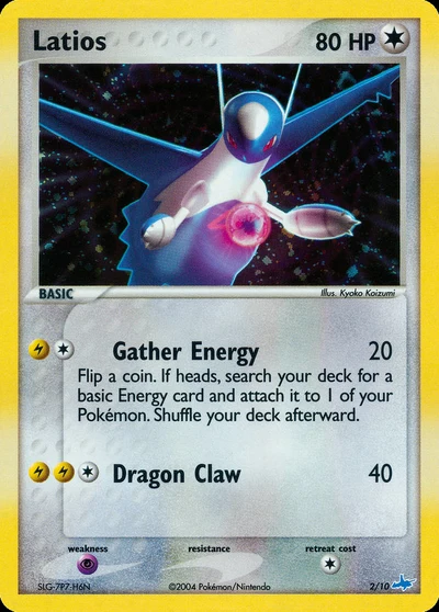 Latios – EX Trainer Kit Latios nr 002/010 (Standard)