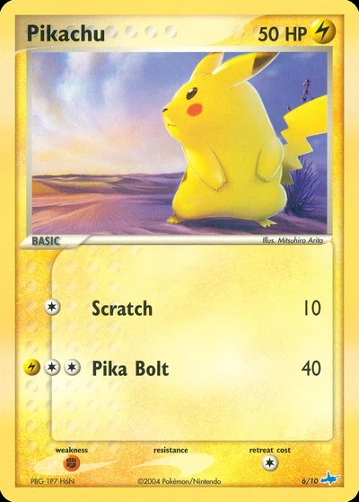 Pikachu – EX Trainer Kit Latios nr 006/010 (Standard)