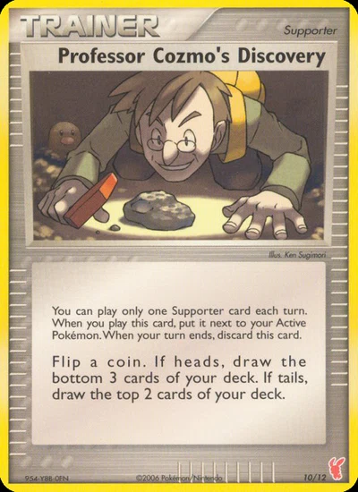 Professor Cozmo's Discovery – EX Trainer Kit 2 Plusle nr 010/012 (Standard)
