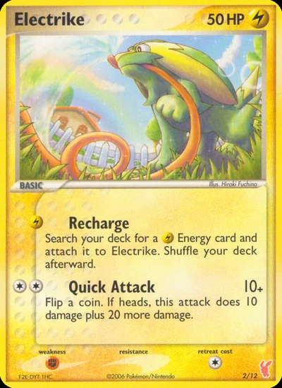 Electrike – EX Trainer Kit 2 Plusle nr 002/012 (Standard)