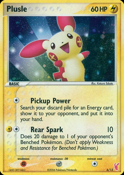 Plusle – EX Trainer Kit 2 Plusle nr 006/012 (Standard)