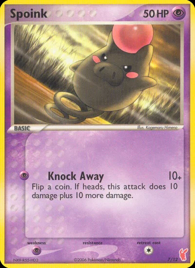 Spoink – EX Trainer Kit 2 Plusle nr 007/012 (Standard)