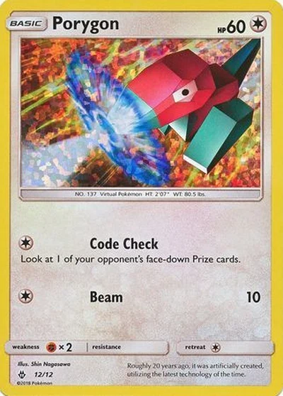 Porygon – McDonald's Collection 2018 nr 012/012 (Standard)