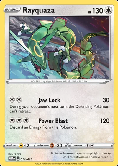 Rayquaza – McDonald's Collection 2024 nr 014/015 (Standard)