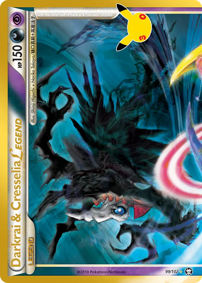 Darkrai & Cresselia LEGEND – 30th Celebration: Classic Collection nr 99/102 (Holo)