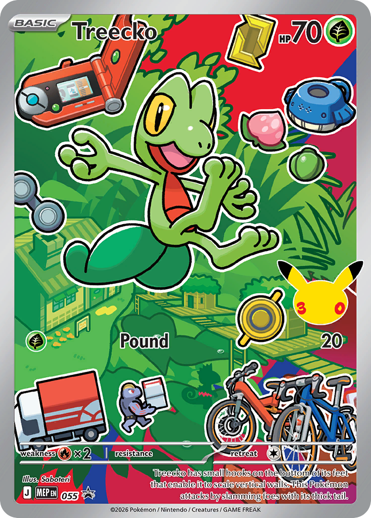 Treecko – Mega Evolution Promo nr 055 (Holo)