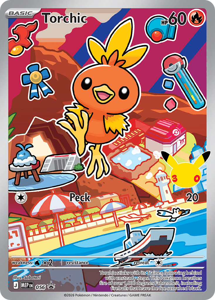 Torchic – Mega Evolution Promo nr 056 (Holo)