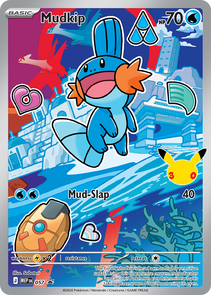 Mudkip – Mega Evolution Promo nr 057 (Holo)